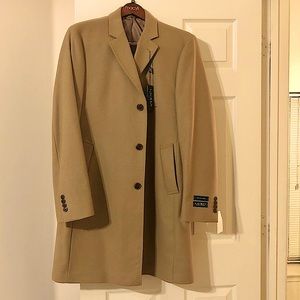 Men’s Ralph Lauren Camel winter over coat .